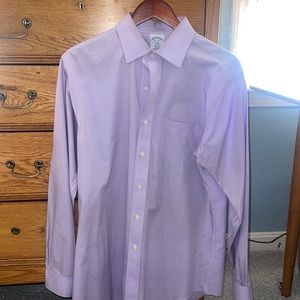 Purple Brooks Brothers Shirt